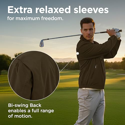 Image of London Fog Men's Auburn Zip-Front Golf Jacket