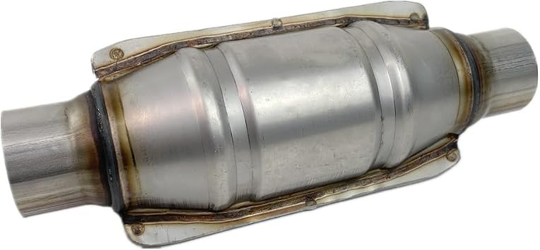 Three Way Universal Catalytic Converter 400 Cells Ceramic Catalyst EPA Compliant Euro 4 (2 inlet/outlet)