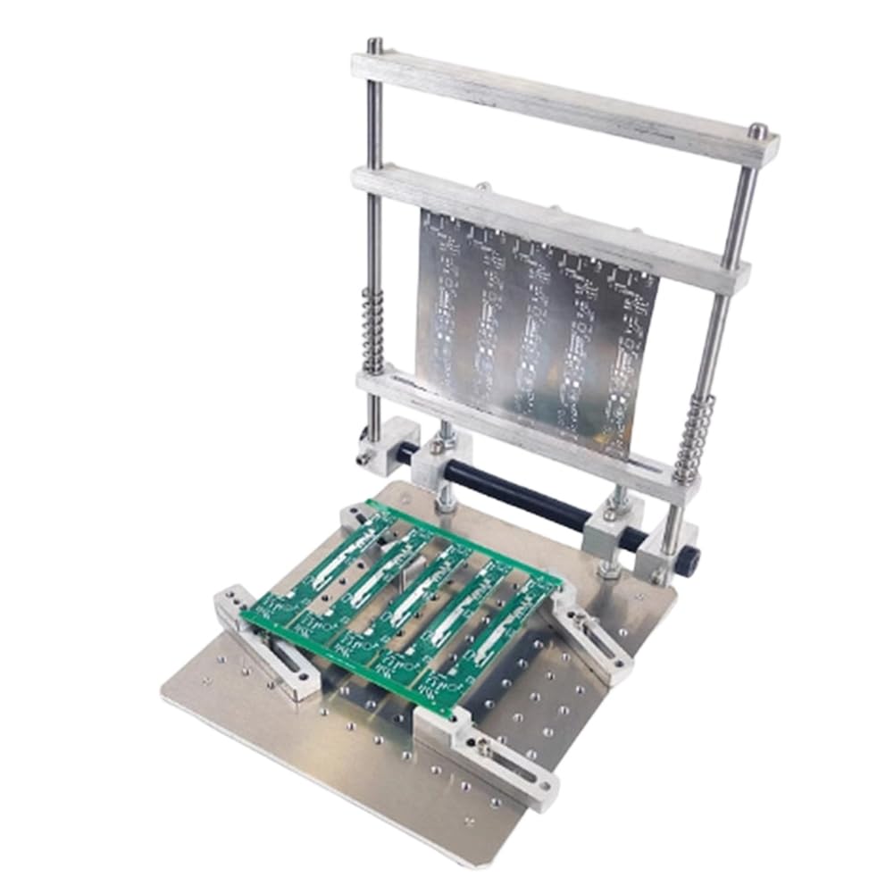 Jnchdghwa As Shown For Smt Solder Paste Printing Printer Manual Mini Machine Featuring Pcb Steel Mesh