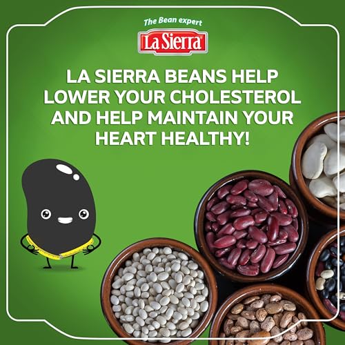 Image of La Sierra Refried Black Beans, Ready-to-Eat Vegetarian Refried Beans, 15.2 oz Pouch (Pack of 8)