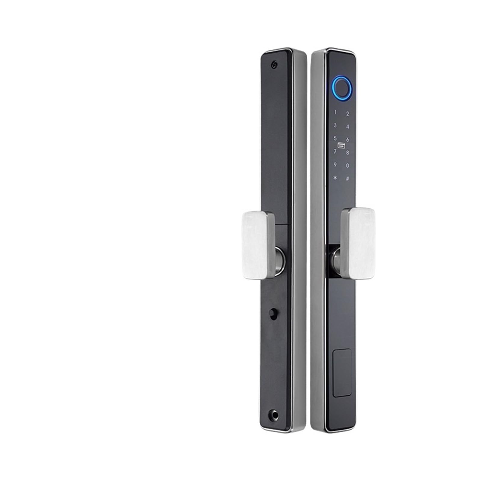 DIGNIFE Smart Door Lock, Waterproof Double Sided Fingerprint Password Smart Lock(01)