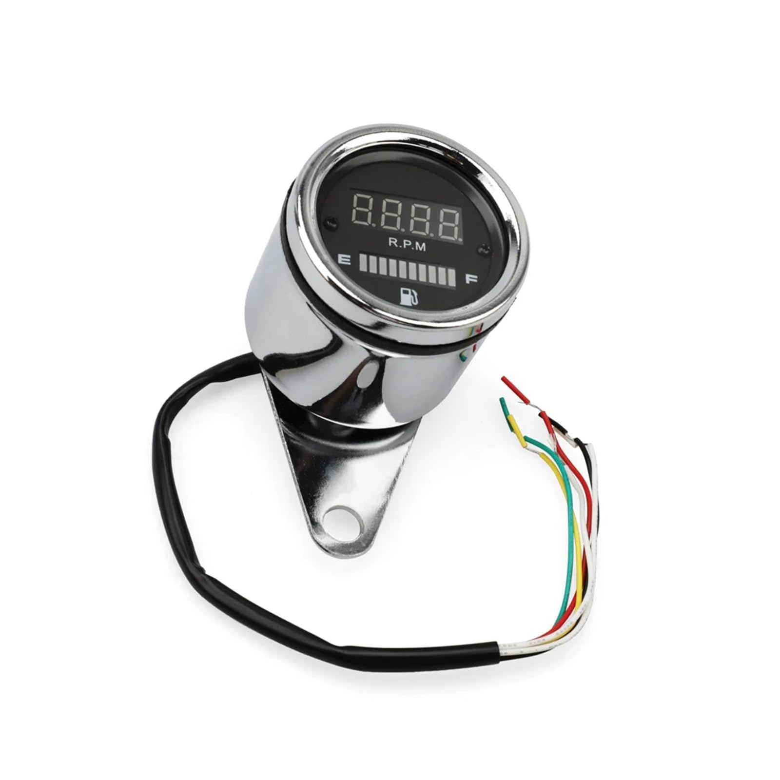 Contagiri Universale 12V 2 In 1 Per Motocicletta Modificato Contagiri Elettronico Digitale Universale Per Orologio Indicatore