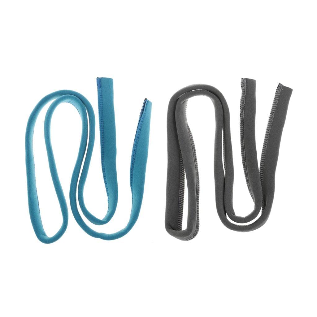 myaddiction 1 pair hydration pack bladder tube insulated cover sleeve sky blue grey