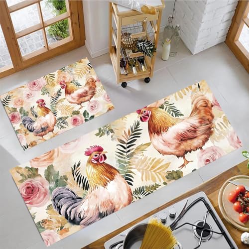 Alfombras de cocina de 43x150 y 43x75 cm ideales para dar vida y color al hogar 3