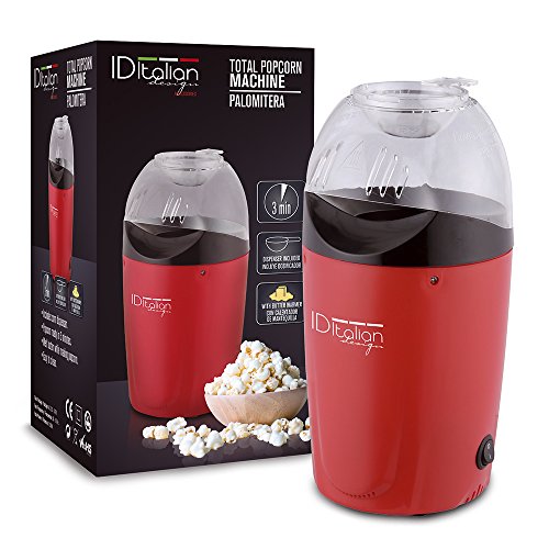 ID Italian IDECUSWEET03 Popcornmachine 1200 W Rood