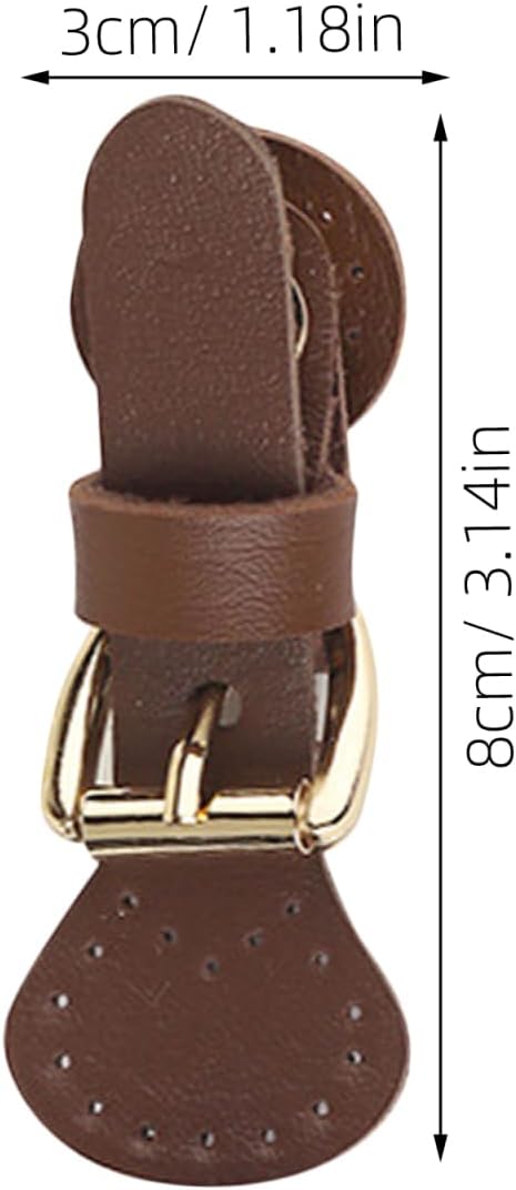SHINEOFI Magnetic Snap Buckle for Purses Pu Leather Closure for Handbags Coats Jackets and Luggage Easy Attach and Detach 3.14 X 1.18 X 0.39 in 1 Pack image 2
