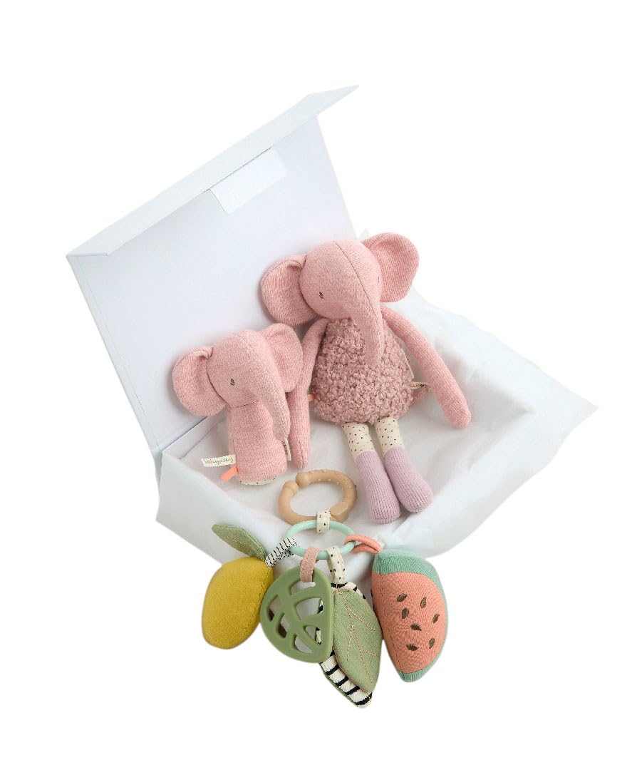 Mamas & Papas Babyplay Edie Elephant - Small Gift Box