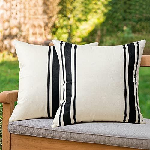OTOSTAR Pack of 2 Outdoor Waterproof Decorative Pillow Covers 20x...