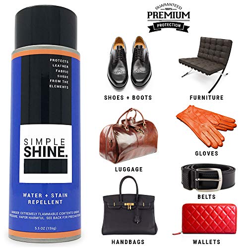 Shoe Protector Spray Water Repellent Suede Shoe Waterproof Spray for Shoes Sneakers, Boots, Leather Bags, and More | Waterproof Made in USA