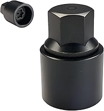 D-Wheel Lock Key Locking Lug Nuts Key Removal Tool for Toyota Lexus Tacoma, Anti-Theft Wheel Lock Lug Nut Bolt Screw Remover Socket Adaptor, Tire Locking Lugnut Tool for Removal Installation