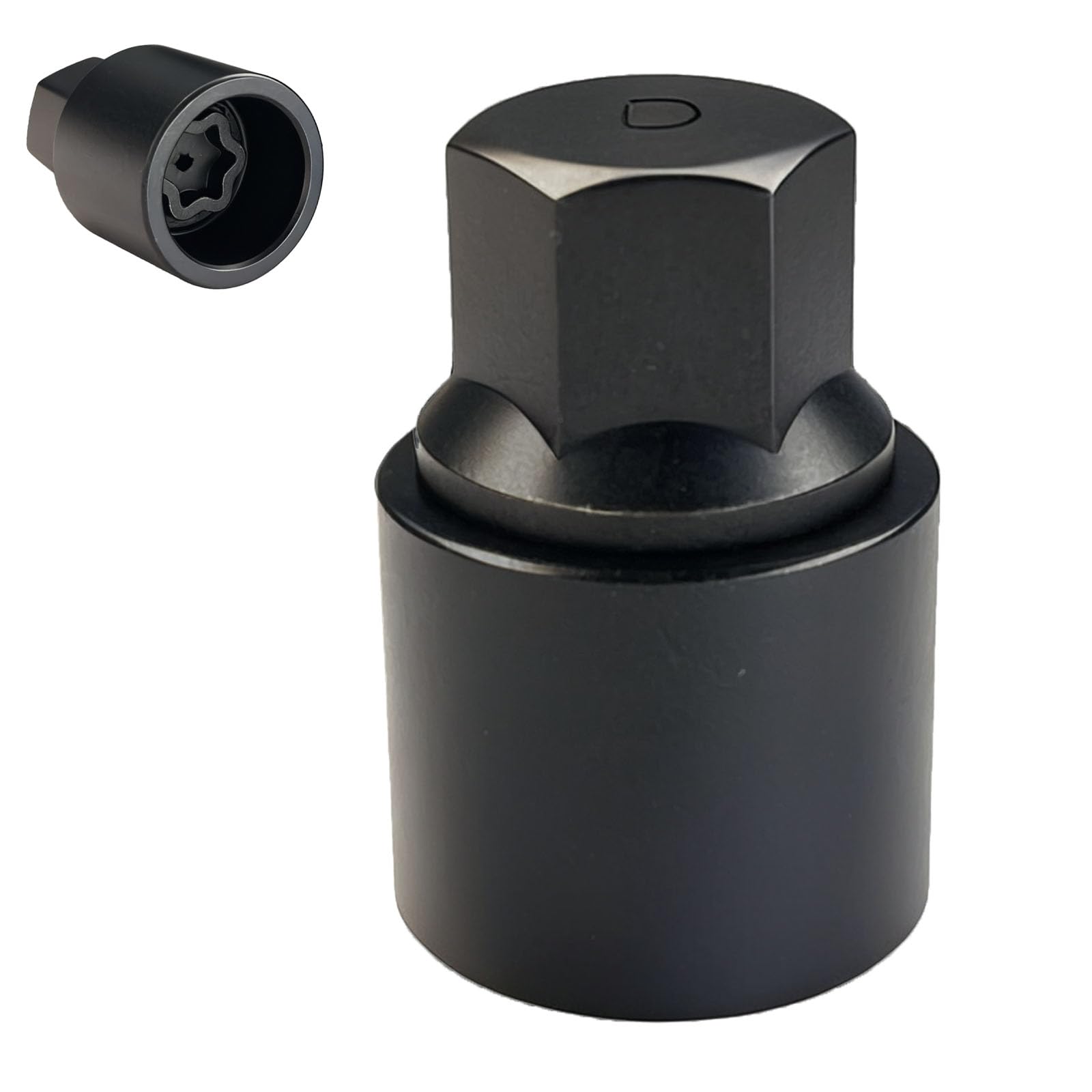 Photo 1 of Eponcia D-Wheel Lock Key Locking Lug Nuts Key Removal Tool for Toyota Lexus Tacoma, Anti-Theft Wheel Lock Lug Nut Bolt Screw Remover Socket Adaptor, Tire Locking Lugnut Tool for Removal Installation