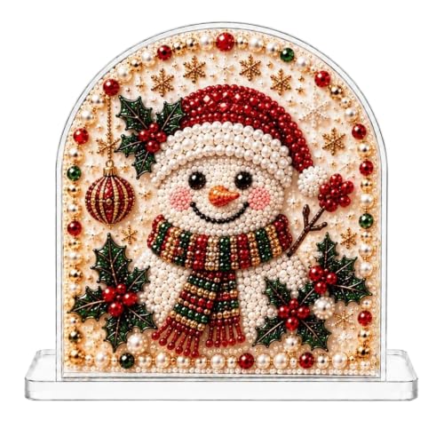 Tissue Holder Box for Beginner Adults Night Stands | DIY Pearl Painting Tissue Box Cover Christmas Kit Holiday Napkin Storage fo