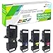 Price comparison product image GREENPRINT 4 Colors TK5230 TK-5230 TK 5230 Compatible Toner Cartridges 2600 Pages for Black & 2200 Pages for Cyan Magenta Yellow for Kyocera ECOSYS P5021cdn P5021cdw M5521cdn M5521cdw Printers