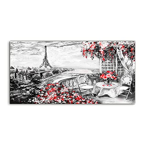 Image Acrylique Murale Paris Eiffel Tower Éclat Brillant 140x70
