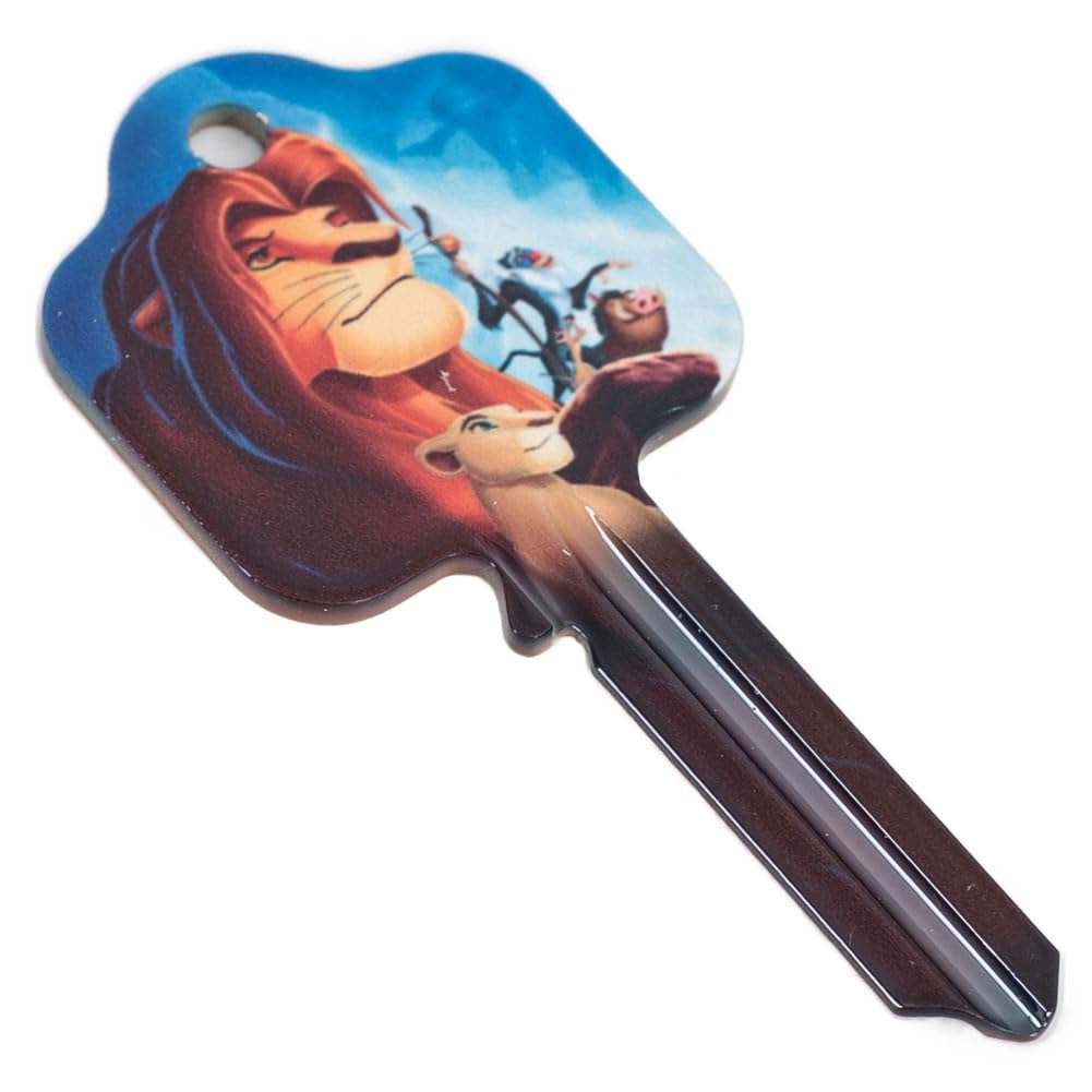 The Lion King Blank Key (One Size) (Multicoloured)