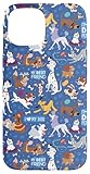 Coque de téléphone Disney Dogs pour iPhone et Samsung Galaxy ; étui de téléphone Disney mignon ; coque de téléphone Disney I'm a Dog Person ; étui de téléphone bleu ; coque de protection Disney pour téléphone