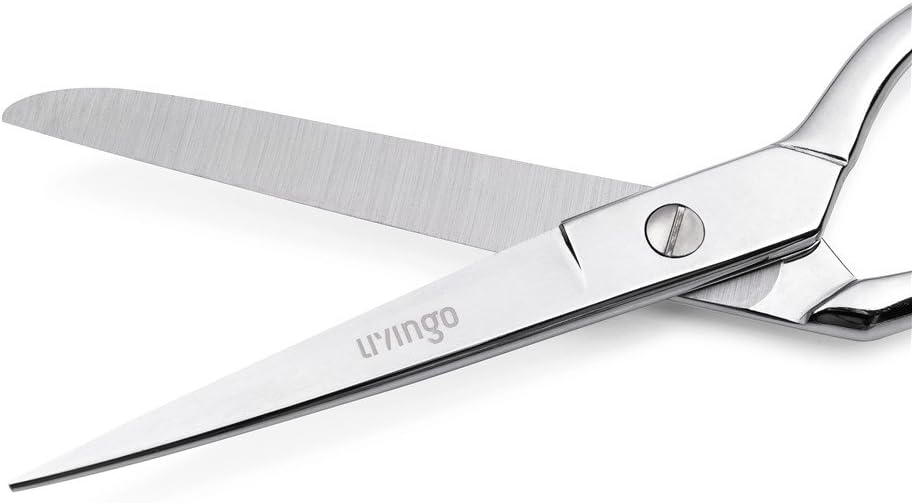 LIVINfal Heavy Duty Tailor Fabric Scissors, Drmaker Sewing