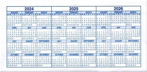 Miniatura 3 de Paquete de 18 registros de chequera para chequera personal, libros de contabilidad de transacciones, calendarios 2024-2025-2026