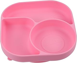 Totority 1Pc Placa De Jantar Tigelas De Sucção Do Bebê Utensílio De Silicone Resto Ventosa Placas Para Crianças Placa De Sucção Placa De Sucção De Silicone Placa De Jantar Do Bebê