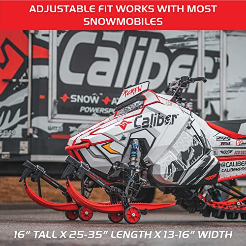 Caliber Sled Wheels 13585, Universal Snowmobile Transport Kit, Pair #TOP3