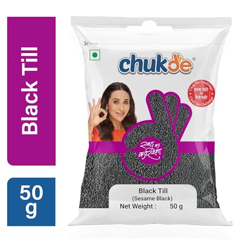 Image of Chukde Black Sesame Seeds (Kala Til) 100gms