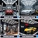 Hexagon Garage Lights 472W 56640LM 6500K, 59-Tube Ultra Bright Honeycomb Hex Lights with 14-Pack Heavy Duty Adjustable Hanging Chains for Workshop Car Detailing Gym Warehouse
