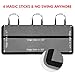 SURDOCA Car Trunk Organizer, UPGRADE Hanging Trunk Organizer for SUV, Backseat Car Organizer with 8 Large Compartments, Car Accessories Interior, Space Saving Expert