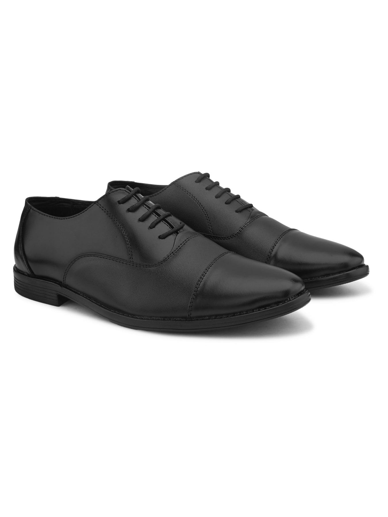 Lace-Up Formal Shoes for Men Italian Leather | Premium Office Wear & Business Dress Shoes | Comfortable & Durable Leather Footwear for Daily-image-15