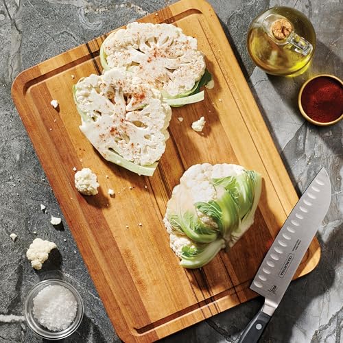 Image of Tramontina FSC Certified Brazilian Tigerwood Cutting and Serving Board