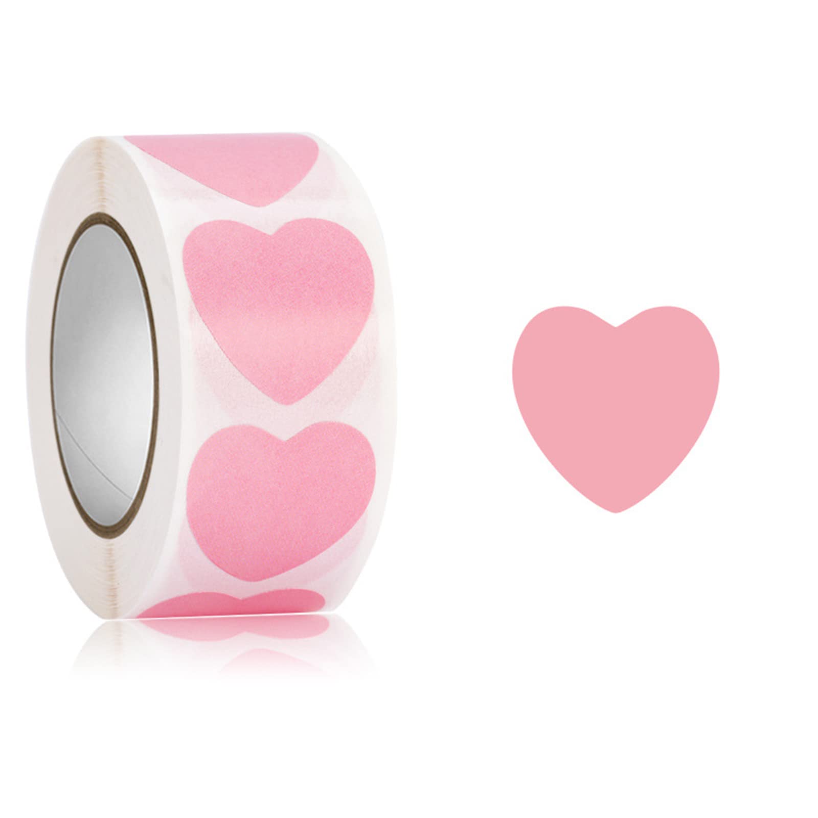 Rebellious 500pcs Love Heart Valentine's Day Stickers Birthday Party Seal Labels Gift Box Packaging Stationery Decor Wedding Party Supplies Love Heart Sticker
