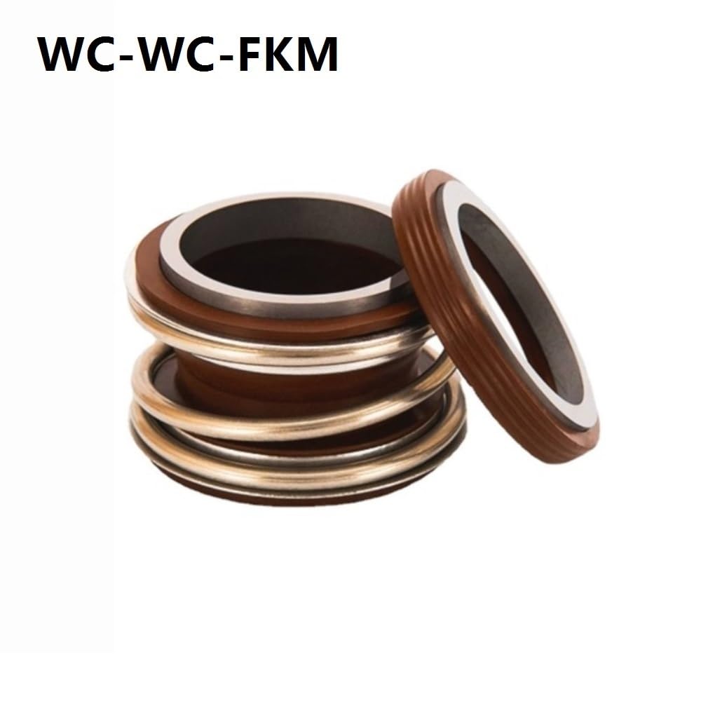 Uszczelnienie mechaniczne pompy wodnej, Zamienna uszczelka wału Pokrywa basenu, seria MB1 MG1/109 Mechaniczne uszczelnienie wału Pojedyncza sprężyna do pompy wodnej(Light Brown,33mm)