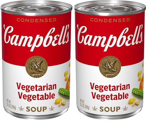 Image of Campbell's Condensed Vegetarian Vegetable Soup, 10.5 Ounce Can (Pack of 2)