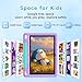 SHARECLOUD 10 inch Kids Tablet, Android Tablet for Kids, 24GB RAM 64GB ROM, 1TB Expandable, with EVA Case, Parental Control, 6600mAh Battery, Dual Camera, BT5.4, WiFi 6, Gift (Purple)