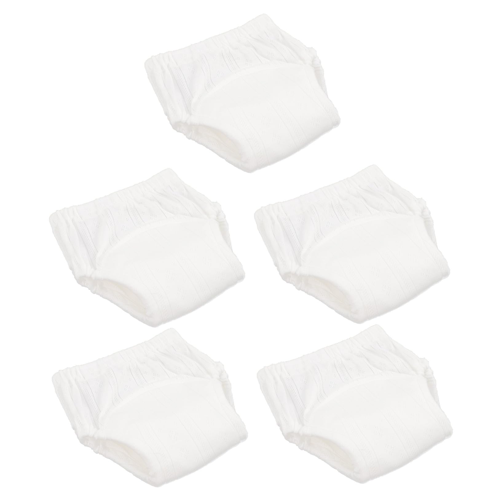 5 piezas Pantalones de Entrenamiento para Niña de Algodón Ropa Interior Lavable y Absorbente Diseño Elástico para Libertad de Movimiento Talla Reutilizables y Cómodos