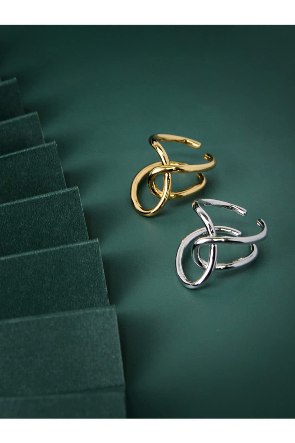 Anello In Argento 925 Da Donna,Anello A Croce Asimmetrico In Argento Sterling S925 Anelli Regolabili Anello Aperto Minimalista In Argento Anello Per Il Pollice Anello Eterno Fascino Di Nozze Gioiell