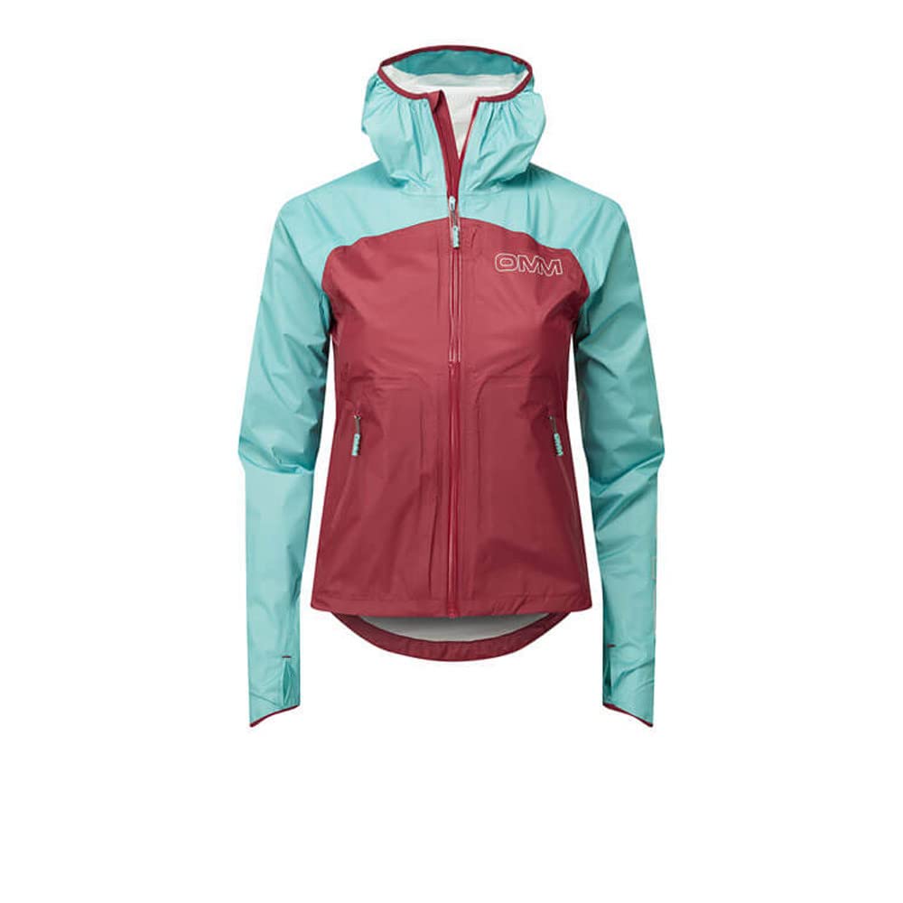 OMM Wisp+ Jacket (W) Dark Red/Aqua S