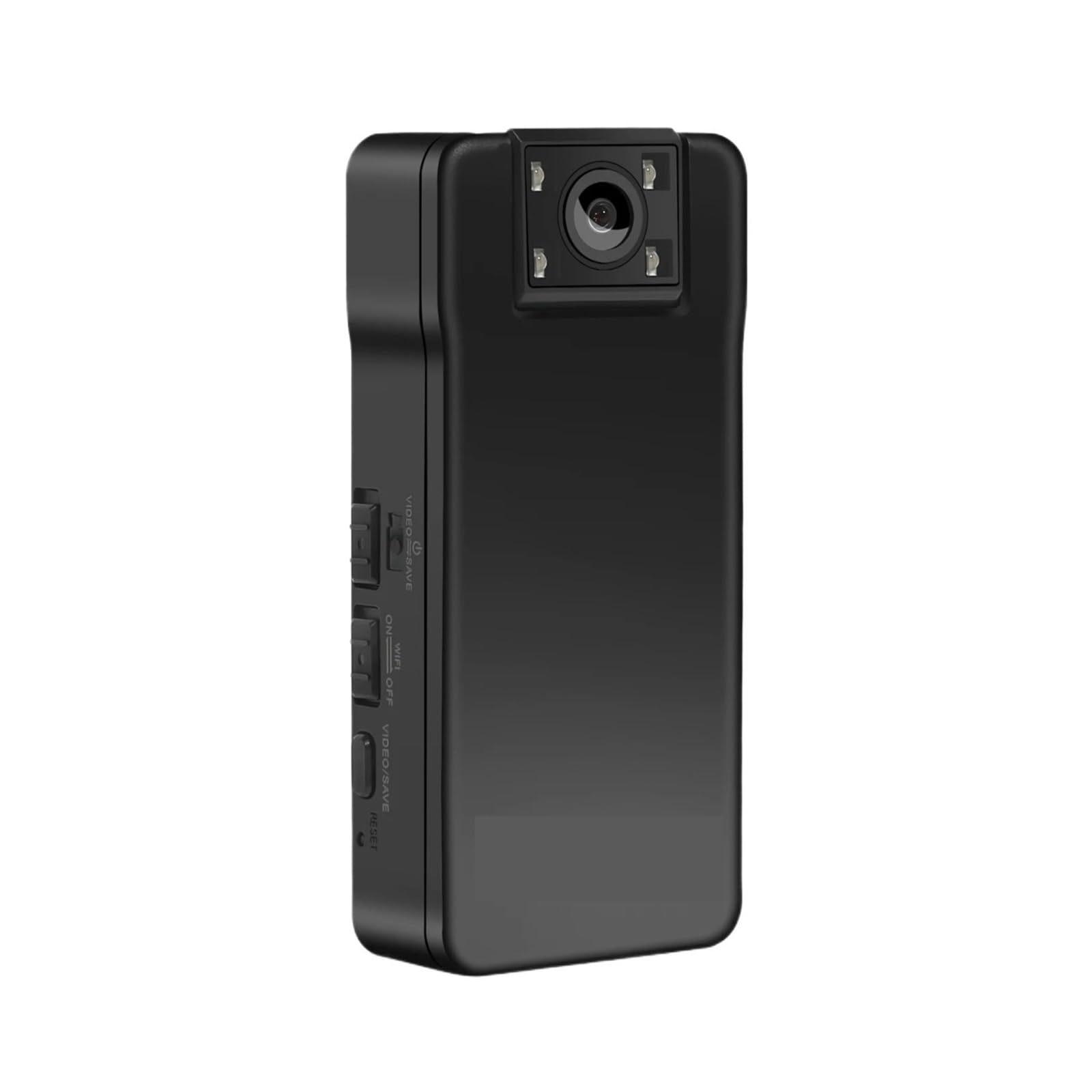 Videocamera Digitale Senza Fili Full HD 1080P Visione Notturna WiFi Telecomando Camma Rotante Sport DV Con Clip Posteriore Cattura I Dettagli Con Nitidezza(With 64GB TF card)
