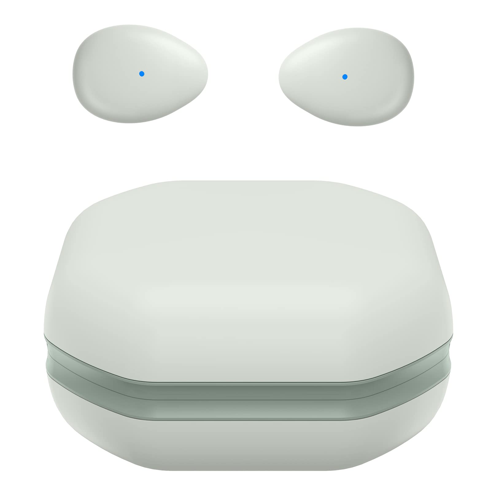 eleror Sleep Earbuds Z1, Invisible Wireless Bluetooth Earbuds for Small Ears, Small Ear Buds Headphones?Mini Earphones Light Weight for Comfort Fit (Light Green)