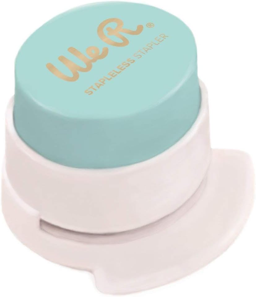 We R Memory Keepers Stapleless Stapler Tool, Synthetic Material, Multi-Colour, 12.1 x 9.4 x 4.9 cm