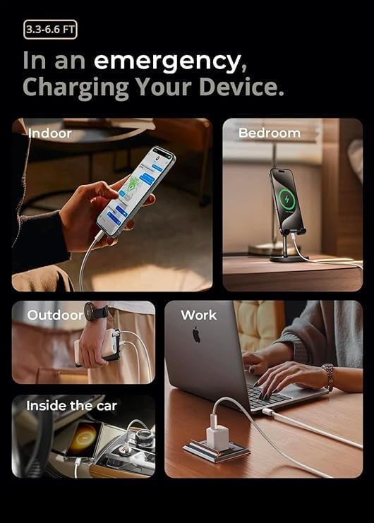 Image of Alitayee Type C to Type C Cable for iPhone Charger Cable (MFi Certified) Compatible with iPhone 17 /17 Air /17 Pro /17 Pro Max, 16 /16 Plus /16 Pro /16 Pro Max, iPhone 15, by Marchpower.