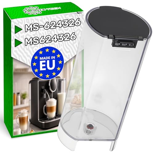 ONIX TECH Deposito de Agua Cafetera Capsulas con Código Original MS-624326 MS624326 para Krups para Delonghi para Nespresso Essenza Mini - MADE IN EU - Garantía de 5 Años