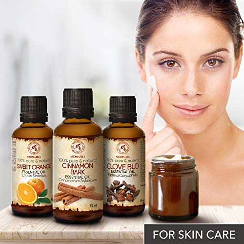 Set Oli Essenziali 3x50ml - Corteccia di Cannella