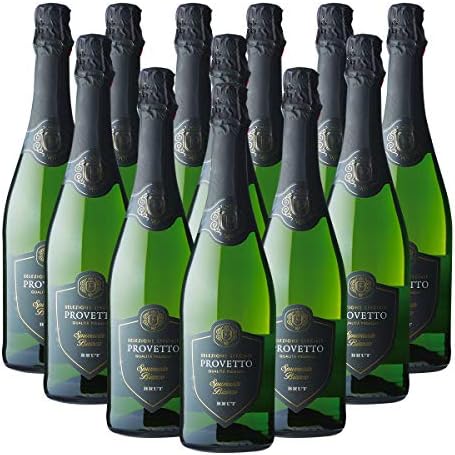 （19:30時点） プロヴェット スパークリング ブリュット 750ml 12本 スペイン スパークリングワイン 辛口 白泡 (辛口 白 750ml×12本)