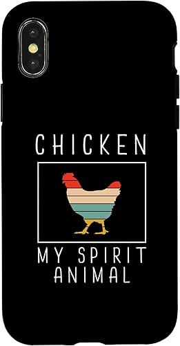 Miniatura 4 de iPhone 1212 Pro Spirit Animal Vintage Sunset Linda funda de pollo para mujer