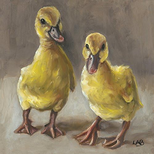 Louise Brown "So Cute" Canvas Print, Cotton, Multi-Colour, 3.20 x 40.00 x 40.00 cm