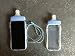 Generic Baby Bottle Cute 3D TPU Soft Pregnant Woman Milk Bottle Clear Case Lanyard Case Cover for iPhone 6 (Blue)