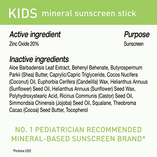 Blue Lizard Kids Mineral-Based Sunscreen Lotion And Stick Bundle - Spf 50+ - 5 Oz/.5Oz. #TOP6