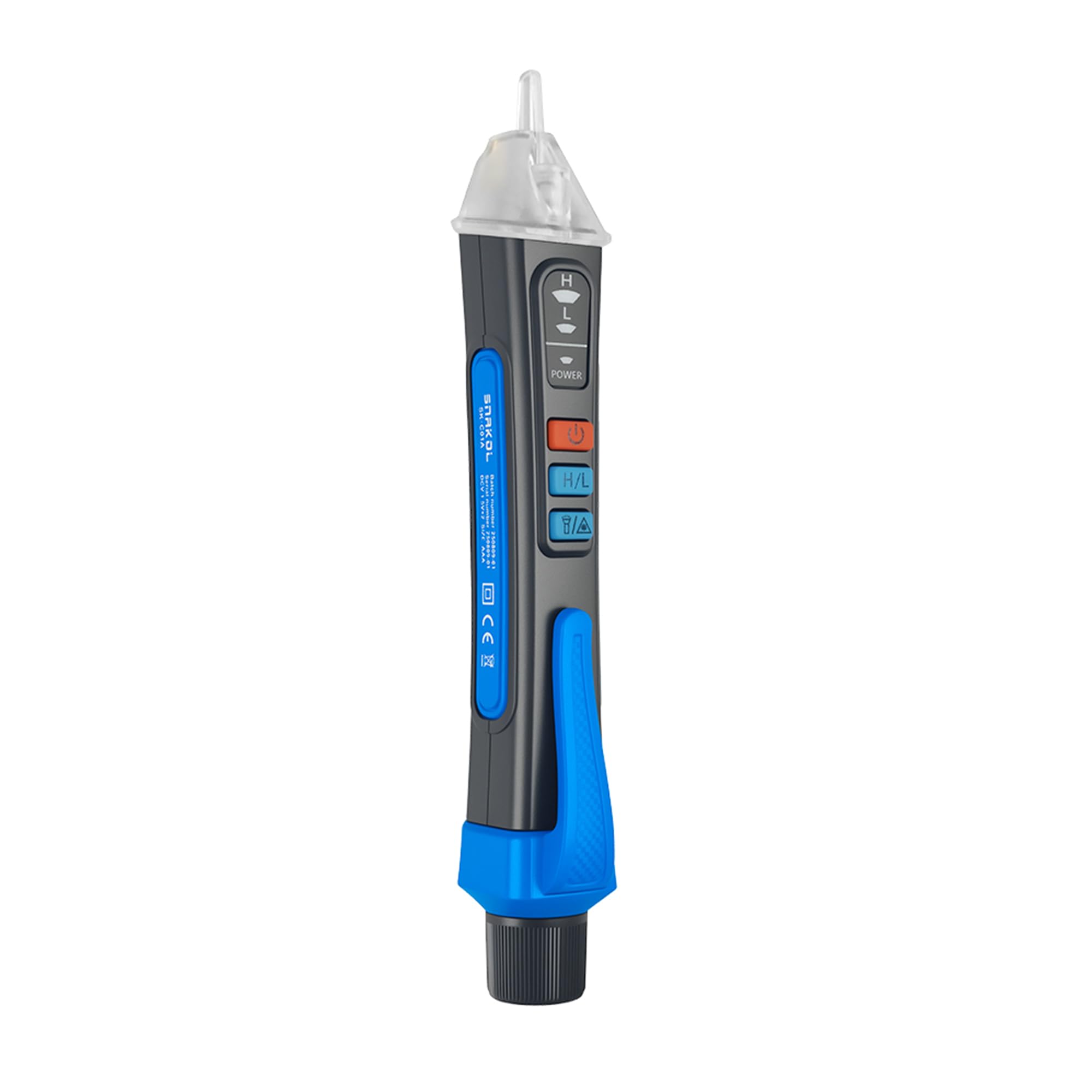 Non Contact Voltage Tester Pen, 12V-1000V AC Electrical Tester with Laser Position, Live Neutral Wire Detector, Wire Breakpoint Finder, Audible & Light Alarm, Flashlight, Auto Power Off — Amazon image 8