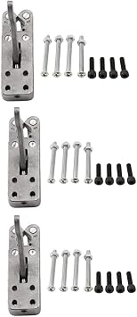 3X Outdoor Stainless Steel Release Device Polishing DIY Catapult Trigger Power Tool Wristband Shot Bow Accessories