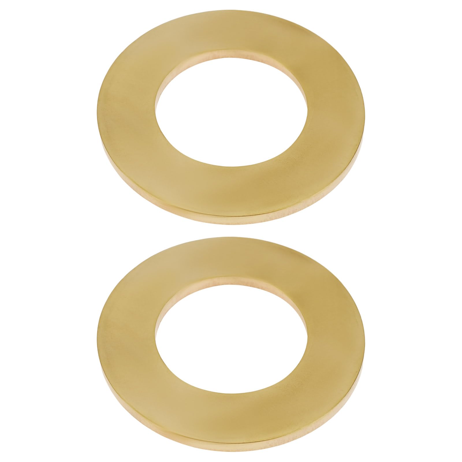 As Axis Spindleon 2Pcs M27 Flat Brass Washers 27X50x3mm Sealing Gasket Ring For Bolts Nuts